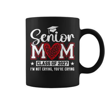 Senior Mom 2027 Proud Mom Mother Graduate Class Of 2027 Coffee Mug | Seseable UK