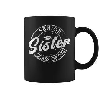 Senior Sister Class Of 2027 Graduation Proud Family Matching Coffee Mug | Seseable UK
