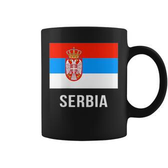 Serbieerbie-Monténégro Drapeau Tasse - Cadeauxyz