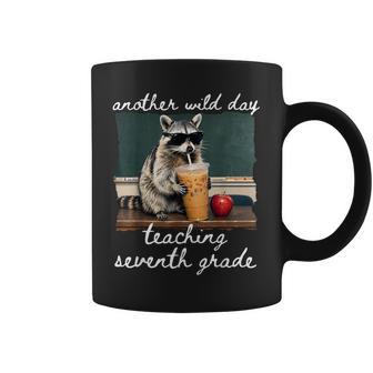 Seventh Grade Teacher Raccoon Coffee Mug | Seseable UK