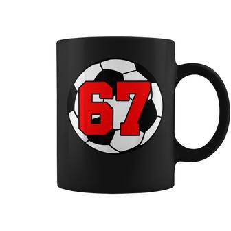 Sixeven 67 Fútbol 6 7 Meme Divertido 6-7 Gen Alphalang Taza de café - Regaloses