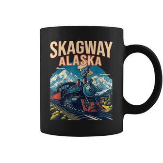 Skagway Alaska Steam Train Gateway Klondike History Coffee Mug - Thegiftio UK