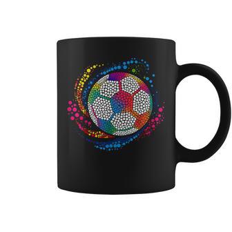 Soccer Happy Dot Day Teacher Kids Polka Dot 2026 Coffee Mug | Seseable UK