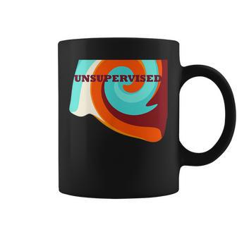 Soirée Amusante Nonupervisée Orange Bordeaux Bleu Tasse - Cadeauxyz