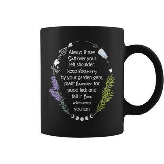 Spilled Salt Lavender Rosemary Love Magic Quote Coffee Mug - Thegiftio UK