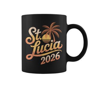 St Lucia 2026 Family Trip Friends Group Vacation Matching Coffee Mug - Thegiftio UK
