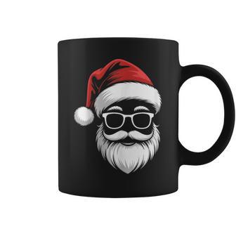 Stylisher Weihnachtsmannanta Mit Brille Weihnachten Motiv Tassen - Geschenkecke