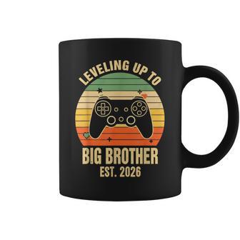 Subiendo De Nivel A Big Brother Est 2026 Ascendido A Big Bro 2026 Taza de café - Regaloses