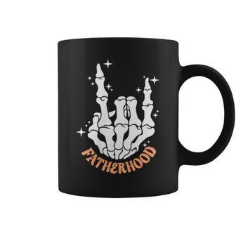 Surviving Fatherhood One Beer At A Time Skeleton 2Side Coffee Mug - Thegiftio UK
