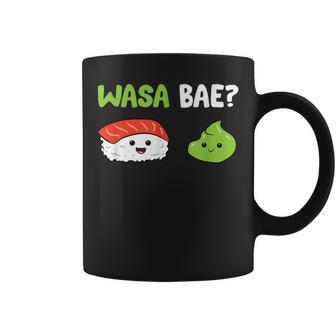 Sushi Wasabi Comida Japonesa Base Wasa Taza de café - Regaloses