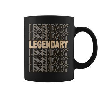Tan Legendary Tan Color Graphic Coffee Mug | Seseable UK