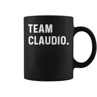 Team Claudio Nombre Taza de café - Regaloses