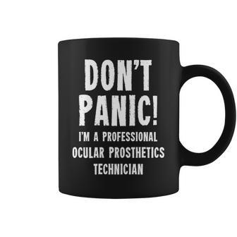 Técnico En Prótesis Oculares Manga Larga Taza de café - Regaloses