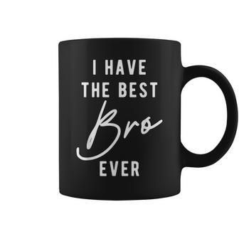 Tengo El Mejor Hermano Para Hermano Taza de café - Regaloses