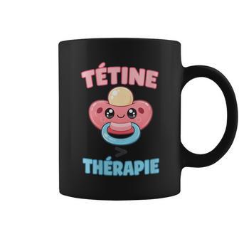 Tétine Thérapie Kawaii Anti-Stress Humour Régressif Tasse - Cadeauxyz
