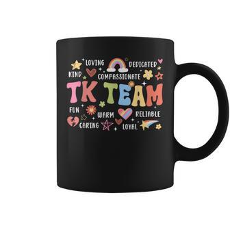 Tk Team Groovy Tk Teacher Transitional Kindergarten Student Coffee Mug - Thegiftio UK