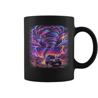 Tornado Chaser Storm Chasing Meteorologist Retro Wave Coffee Mug | Seseable UK