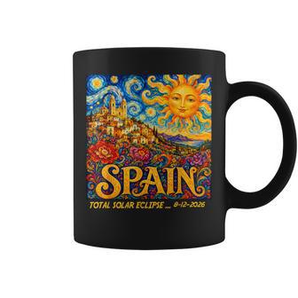 Total Solar Eclipse Spain Sea 12 August 2026 Kids Coffee Mug - Thegiftio UK