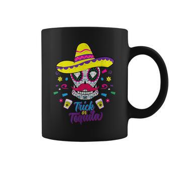 Truc De Crâne Deucre Mexicain Ou Tequila Pour Dia De Los Muertos Tasse - Cadeauxyz