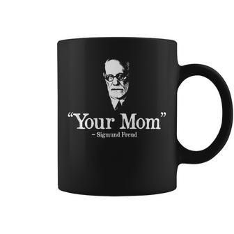 Tu Mamá -Igmund Freud Taza de café - Regaloses