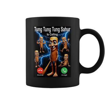 Tung Tung Tung Sahur Is Calling Brainrot N Boy Kids Coffee Mug - Thegiftio UK