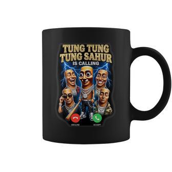 Tung Tung Tung Sahur Is Calling Italian Brainrot Meme Coffee Mug - Thegiftio UK