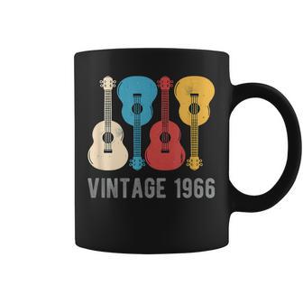 Ukulélé Classiqueintage 1966 Musique 58E Anniversaire Tasse - Cadeauxyz