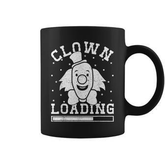 Un Clown Graphique De Cirque Chargeant Un Artiste De Cirque Tasse - Cadeauxyz