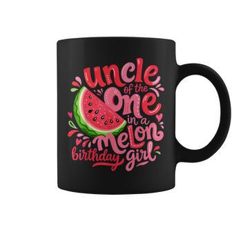 Uncle Of The One In A Melon Birthday Girl Coffee Mug - Monsterry UK