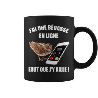 Une Bécasse M'appelle J'yais Humour Chasse Homme Tasse - Cadeauxyz