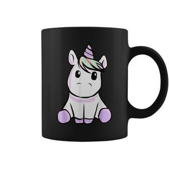 Unicornio Lindo Unicornioentado Alrededor Lindo Unicornio Taza de café - Regaloses