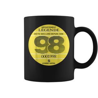 Vignette Auto 98 Anniversaire 1998Intage Légende Famille Tasse - Cadeauxyz