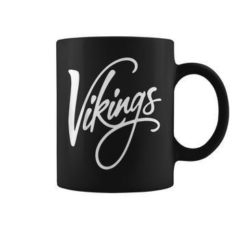 Vikings Script Scandinavian Norse Coffee Mug | Seseable UK