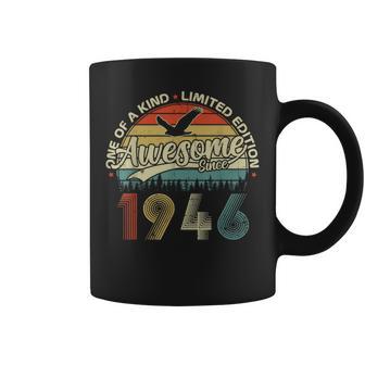 Vintage 1946 Humour Cadeau 80 Ans Anniversaire Hommes S Tasse - Cadeauxyz