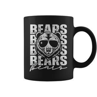 Vintage Bears Inspirational Athletic School Mascot Game Day Coffee Mug - Thegiftio UK