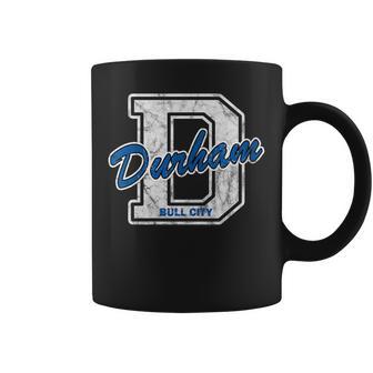Vintage Bull City Durham Coffee Mug - Thegiftio UK