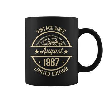 Vintage De Cumpleaños Desde Agosto De 1967 Taza de café - Regaloses