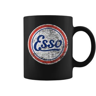 Vintage Esso Tankstellechild Tassen - Geschenkecke