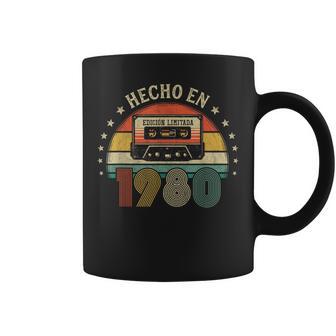 Vintage Hecho En 1980 Regalo Nacido En 1980 Edición Limitada Taza de café - Regaloses