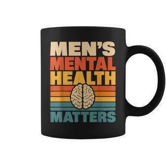 Vintage Mental Health Matters Self Care Coffee Mug - Thegiftio UK