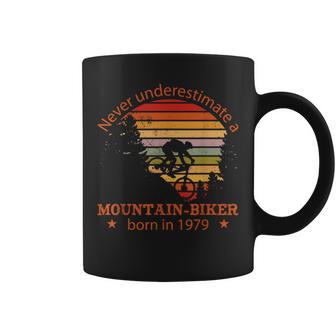 Vttélo De Montagne Mtb Cyclist Né En 1979 Anniversairett Tasse - Cadeauxyz