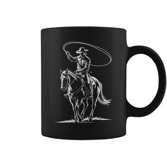 Western Country Rodeo Retro Southern Cowboy Coffee Mug - Thegiftio UK