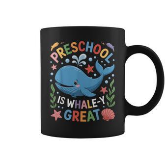 Whale Y Great Preschool Sea Life Teacher Humor Coffee Mug - Thegiftio UK