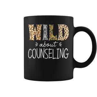 Wild About Counseling Leopard School Counselor Coffee Mug - Thegiftio UK