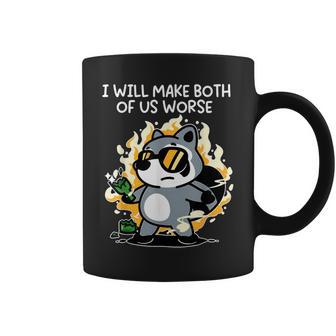 I Will Make Both Of Us Worse Coffee Mug - Thegiftio UK