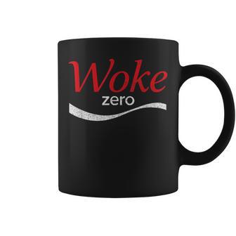 Woke Zero Regalo Clásicointage Irónico Taza de café - Regaloses