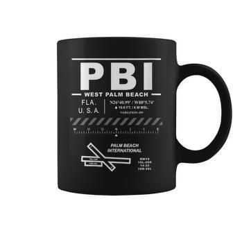 Women's Palm Beach International Airport Florida Pbi Coffee Mug - Thegiftio UK