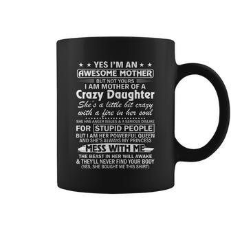 Yes Im An Awesome Mother Christmas Ideas For Mom Coffee Mug | Seseable UK