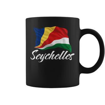 セイシェル 国旗 セイシェル アフリカ 愛国心 男性 女性 キッズ コーヒーマグ - Kawaiitshirt