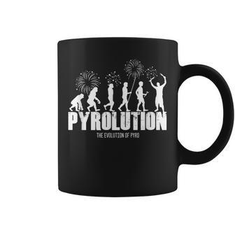 パイロリューション パイロ 花火 花火師 コーヒーマグ - Kawaiitshirt
